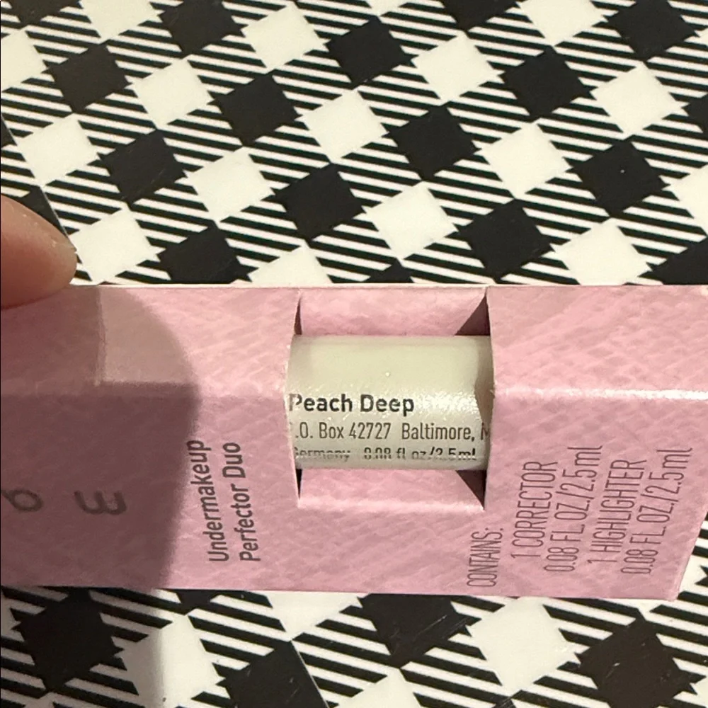 Mally Beauty Undermakeup Perfector Duo - shade: peach deep